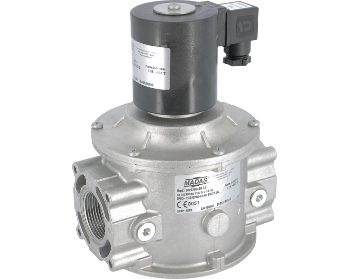 Automatic solenoid valve EVP for gas